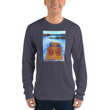 More "Dock Time" in your future Long Sleeved Tee Shirt